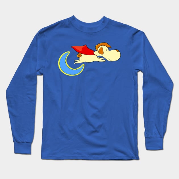 To the Moon! Long Sleeve T-Shirt by quenguyen